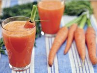 Batida de cenoura