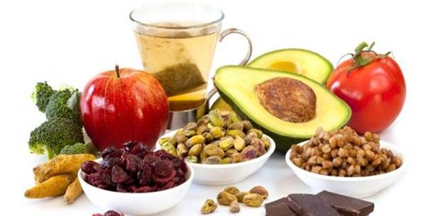 Benefícios de uma dieta rica em antioxidantes