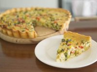 Torta de abobrinha caseira