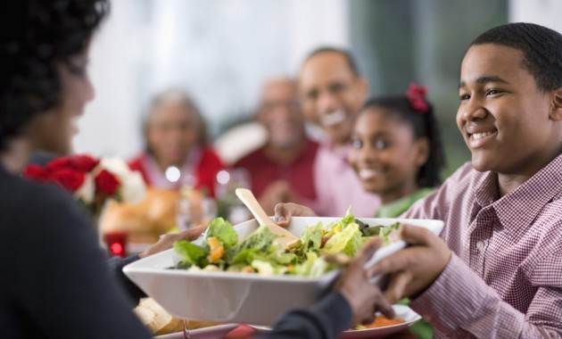 Dinner verb. Pass the Salt. Have a Family meal. American meals. Passing food.