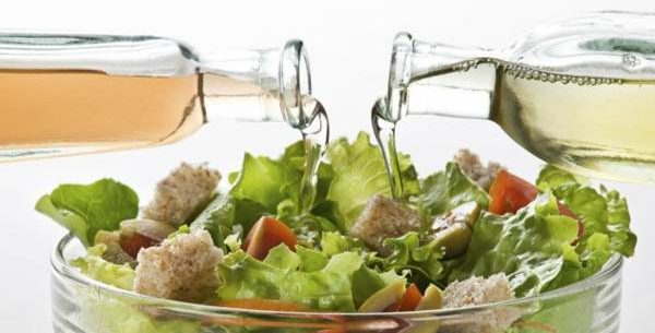 Benefícios do vinagre na salada