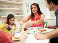 Alimentação saudável e em família