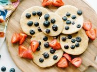 Panquecas de amêndoas sem glúten e lactose