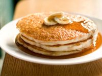 Panquecas de aveia e banana