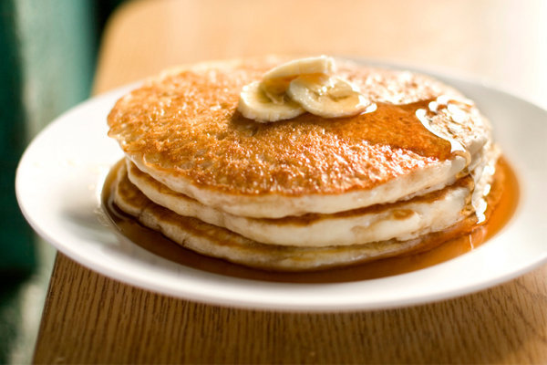 panquecas de aveia e banana